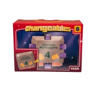 McDonald's Happy Meal Toy Changeables 4 Chicken McNuggets - VASH #8